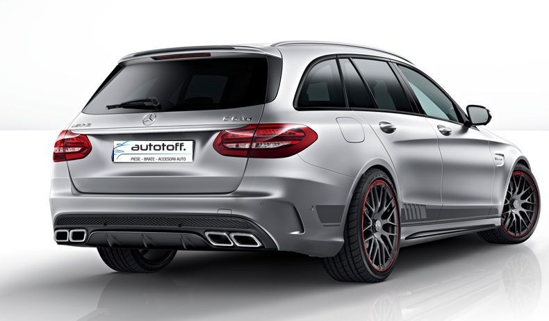 Difuzor bara spate Mercedes S205 C-Class Kombi (14-18) AMG Design
