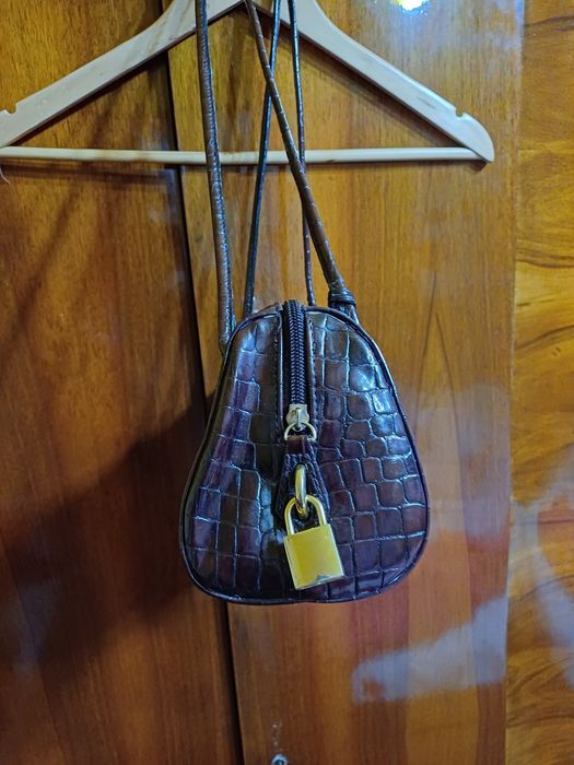 Poșetă  piele  de crocodil