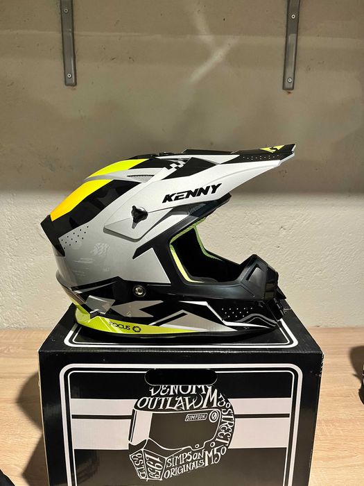 Casca moto cross enduro KENNY si PULL-IN noua M si L