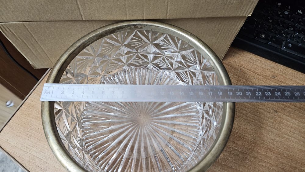 Фруктовница мельхиоровая