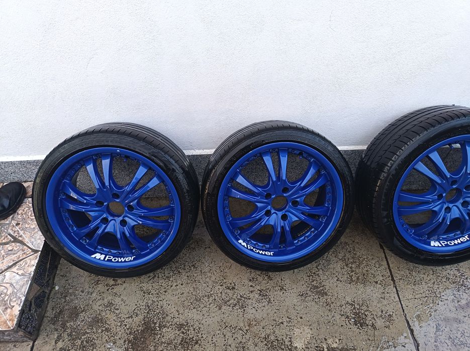 Jante BMW e46 cu anvelope