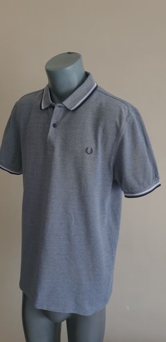 Fred Perry Pique Cotton Mens Size XL НОВО! ОРИГИНАЛ! Мъжка Тениска!