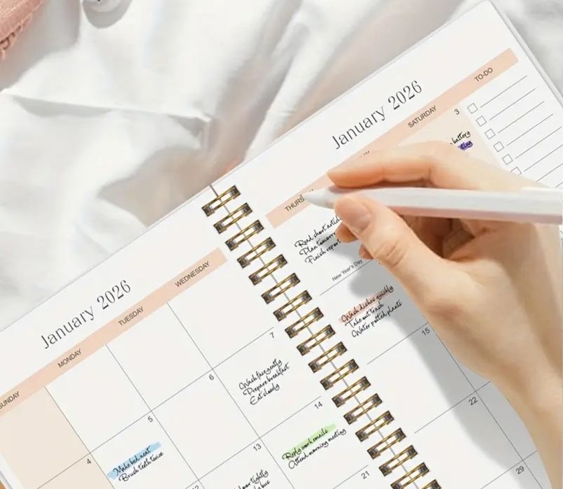 Седмичен органайзер 2026