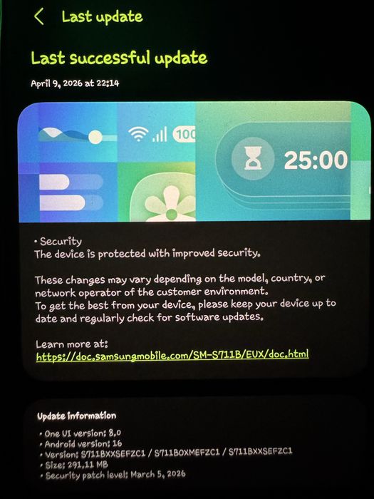 Samsung S23 FE Graphite 128gb full box
