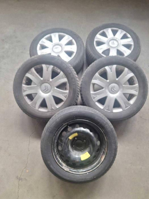 Roti complete aliaj + roata rezerva