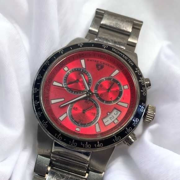 Swiss Legend Endurance Red/Steel часовник