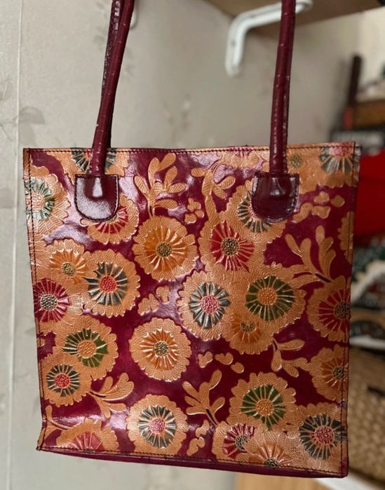 Geantă piele naturală