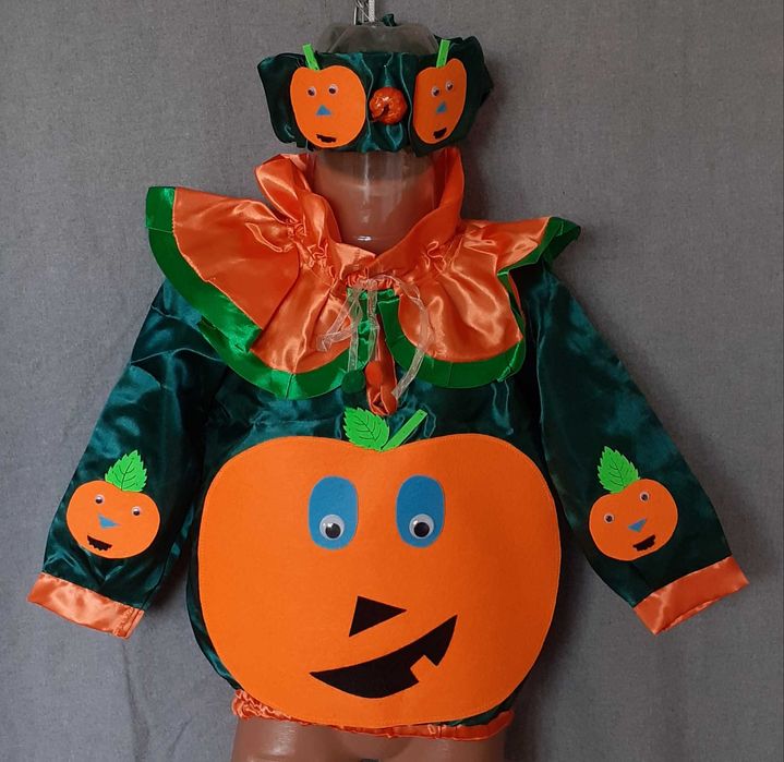 Costum Dovlecel pentru copii 3-4-5 ani 165 lei