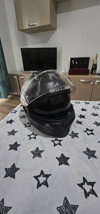 Casca de motor. Shark Ridill 2.