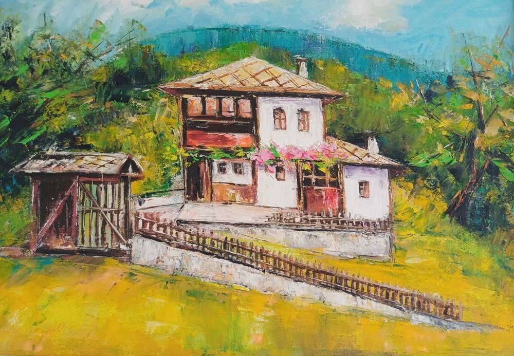 Оригинални маслени картини от Боженци