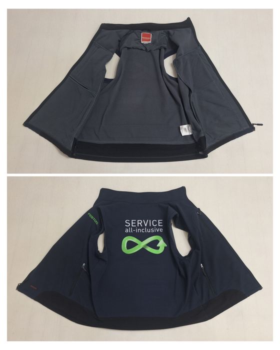 Vesta Result Softshell R123 Navy Blue Black Gilet Bodywarmer Nr. XXL