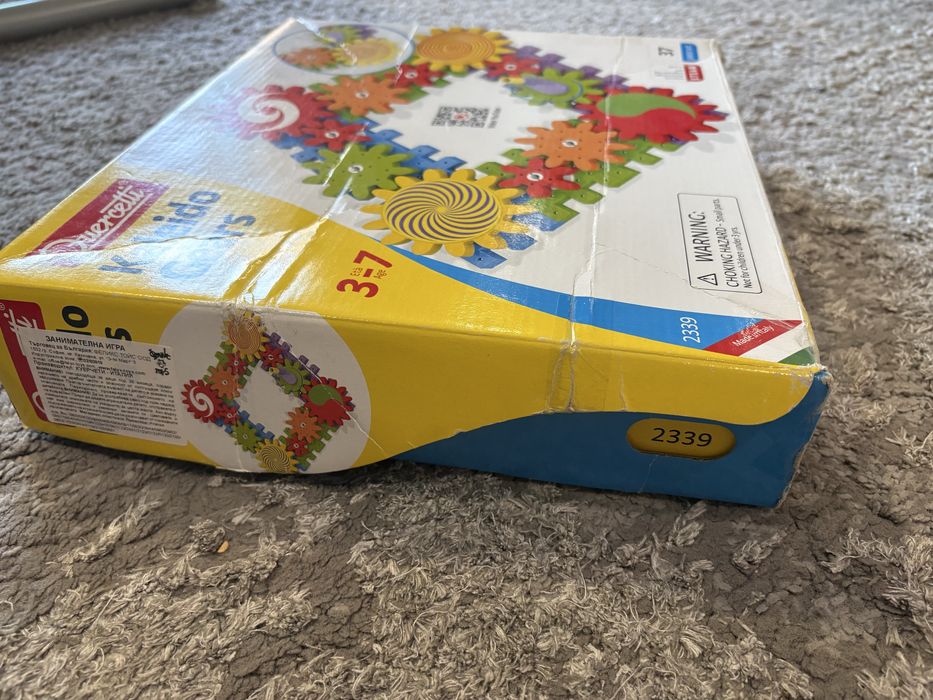 Комплект за игра Quercetti Kaleido Gears, Зъбни колела