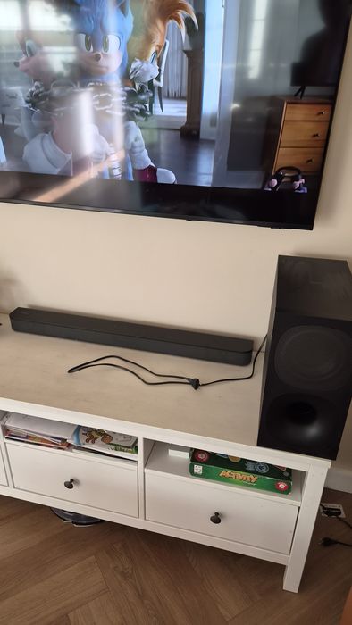 Sistem audio sony SA-WS400 cu sou d bar si sub woofer