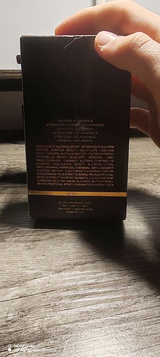 Tom Ford tobacco vanilie