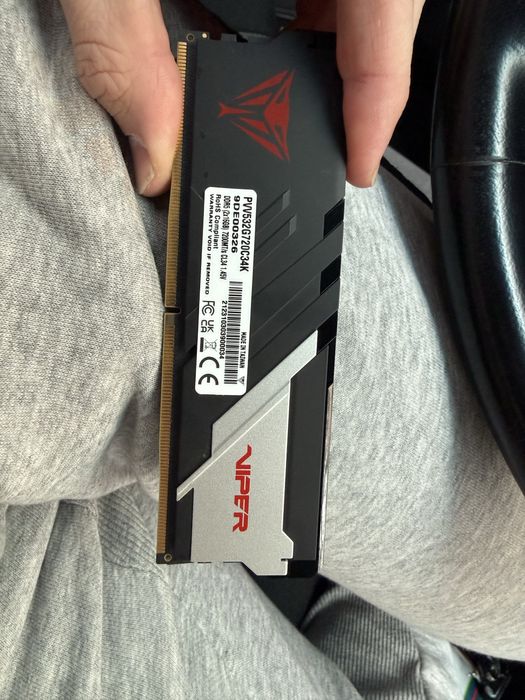 DDR5 2*16gb=32gb 7200Mhz