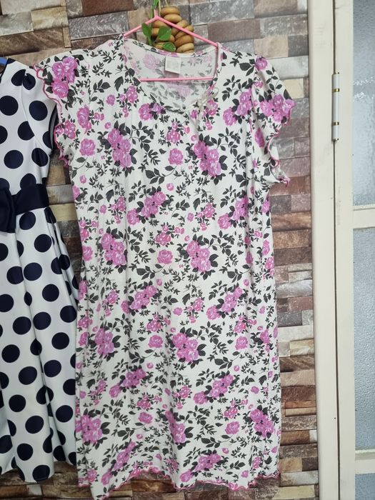 Пижама ночнушка 48 размер Хб 100% хлопок  Отличном состоянии 
Юнусобод