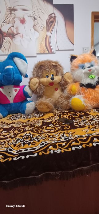 Vând trei păpuși de pluș, 100 lei bucata