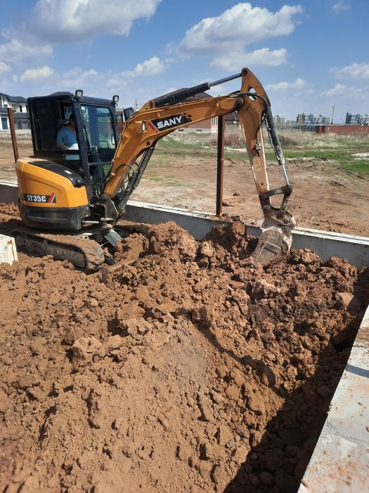 Услуги мини экскаватора