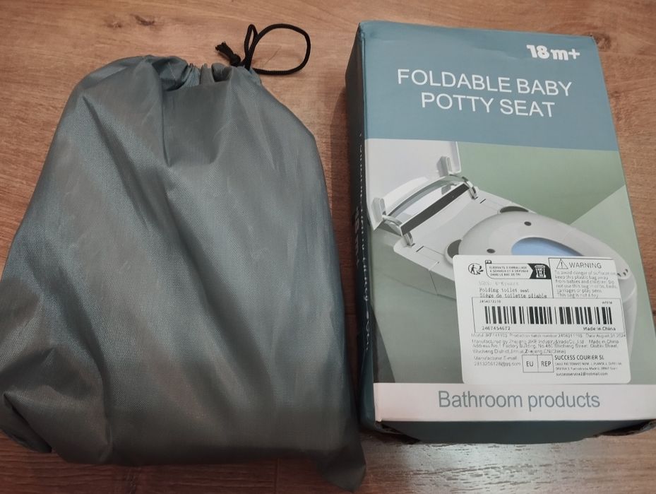 Сгъваема детска тоалетна седалка