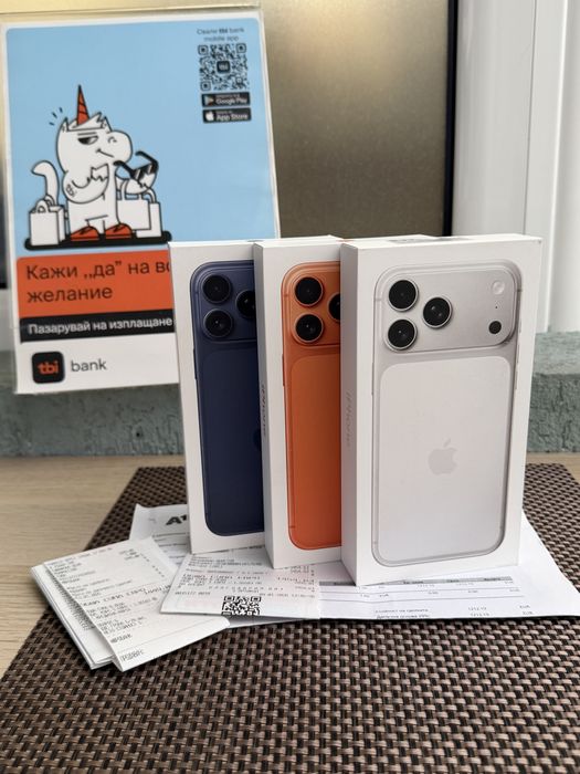 НОВ! 256Gb *ЛИЗИНГ* iPhone 17 Pro Max Cosmic Orange Deep Blue Silver
