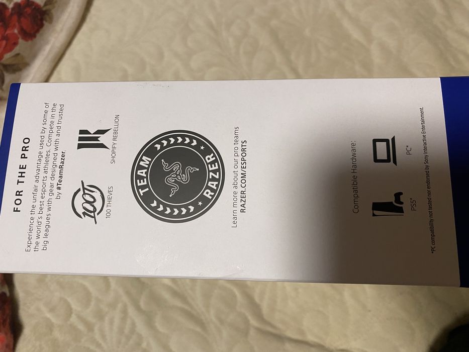 Controller ps Razer raiju V3 PRO white edition nou sigilat