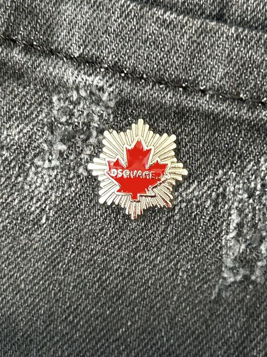 Dsquared2 Black Denim Medium Straight