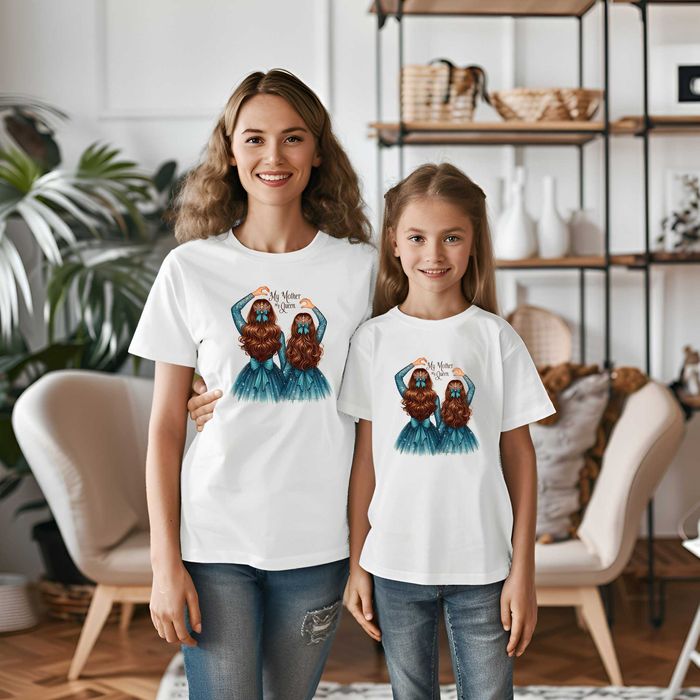 Нови тениски Мама и Аз, Еднакви тениски майка и момиче