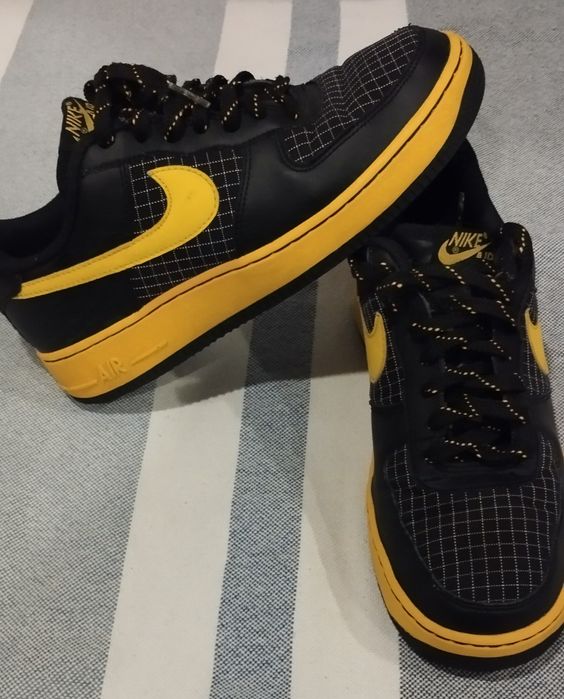 Промоция Nike Air Force 1 GS 'Black Speed Yellow 38,5"