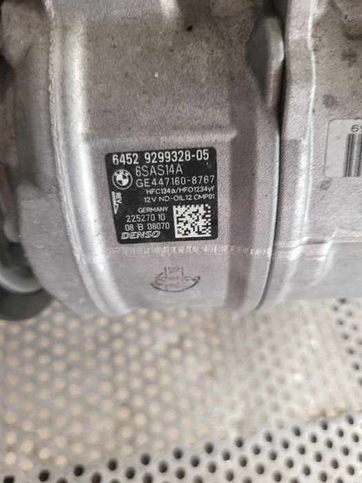 Compresor Clima Bmw 2.0 D Motor B47 F20 F21 F22 F23 F30 F31 F32 F33 F34 F45 F46 X1 X2 Cod