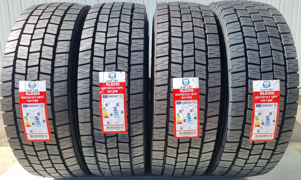 265/70 R19.5, 140/138M, LEAO. KLD200, Anvelope tractiune M+S 16PR