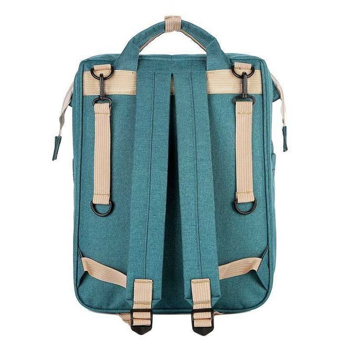 Geanta multifunctionala de umar si carucior, impermeabil, verde,buz