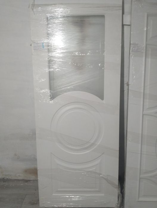 Продам бу двери и новый полотно