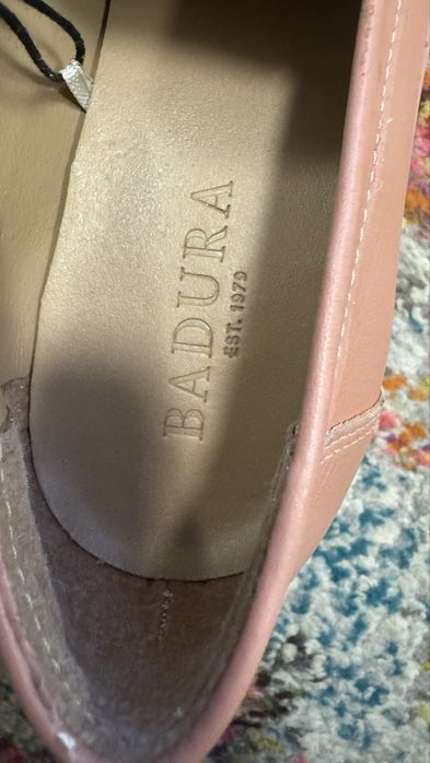 Pantofi piele naturala nr 38 Badura