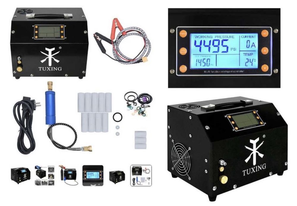 Компресор Tuxing TXET063 300BAR 12V/220V PCP