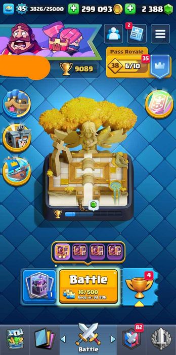 аккаунт клэш рояль