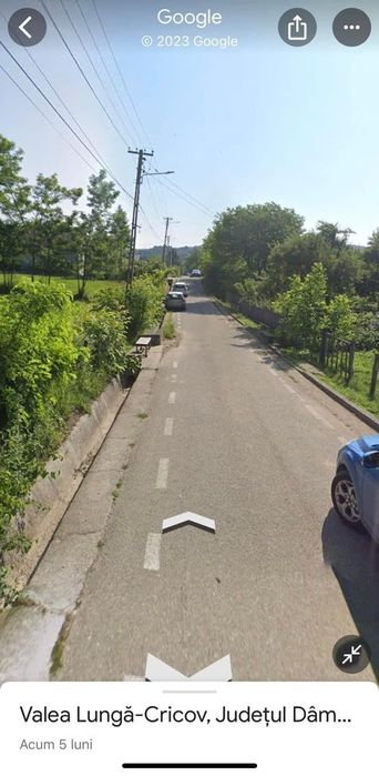 Teren intravilan de vanzare Valea Lunga jud Dambovita