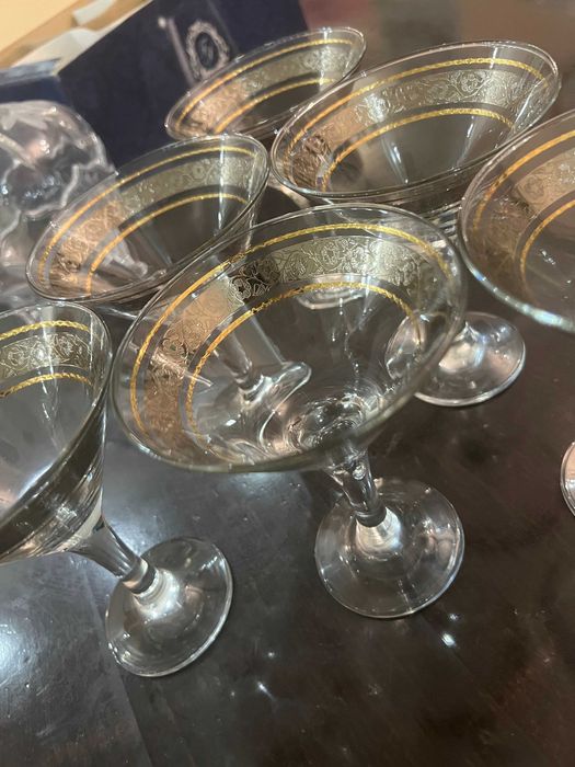 Гусь Хрустальный 6 бокалов для Мартини