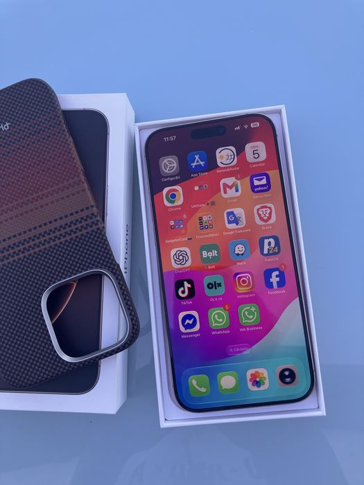 Iphone 16 Pro Max 256 gb Desert Titanium Impecabil