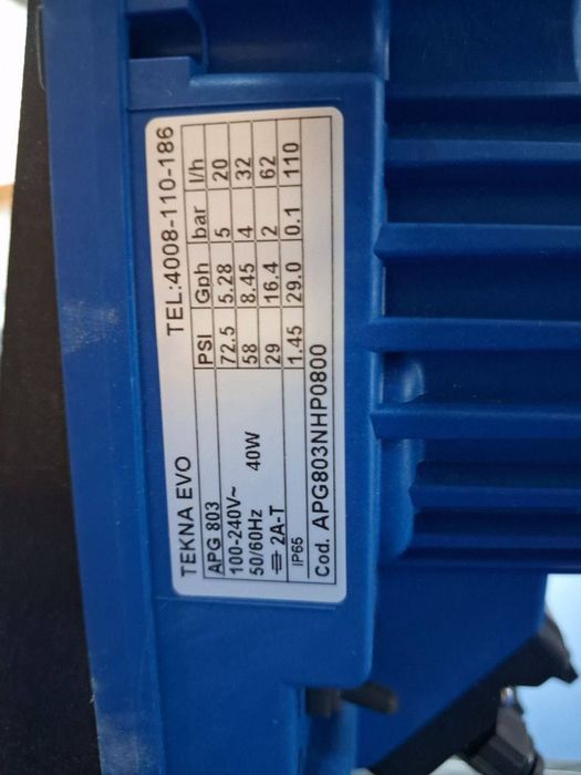 SEKO дозирующие насосы TEKNO EVO APG 803