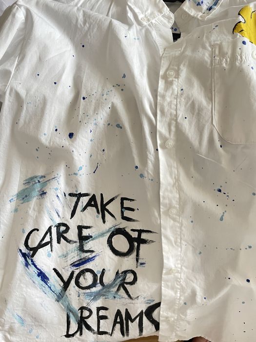 Camașă unica, pictată manual