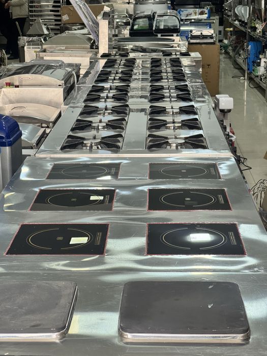 Gaz plita, restoranlar va osh xonalar uchun gaz plita