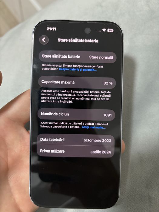 Iphone 15 perfect functionabil,pret negociabil.