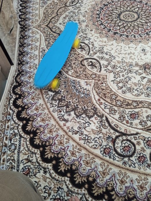 Светящий мини скетборд с комплектом