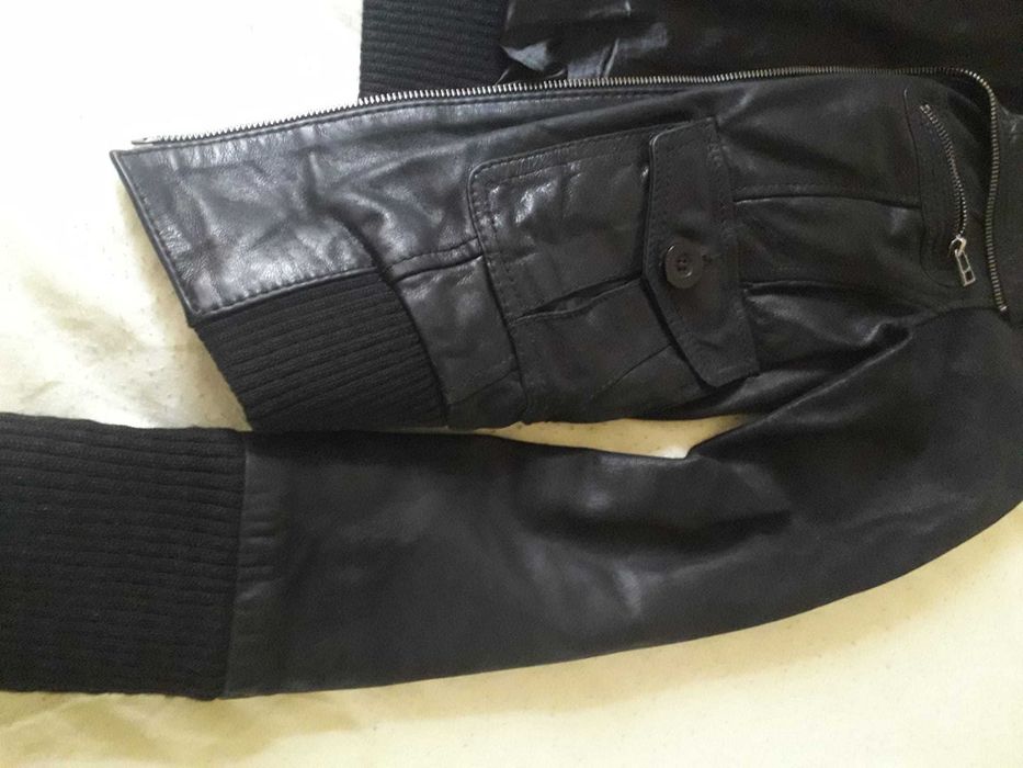 Geaca Stradivarius , piele