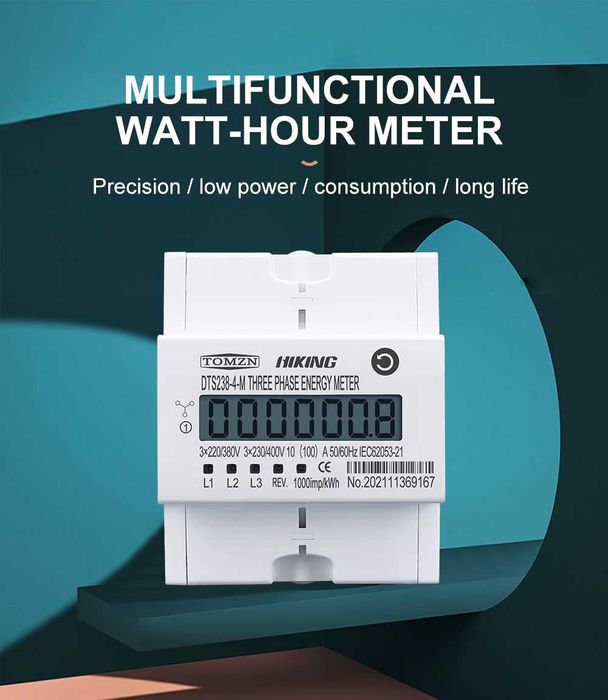 Contoar trifazic/ energy meter 3x230V