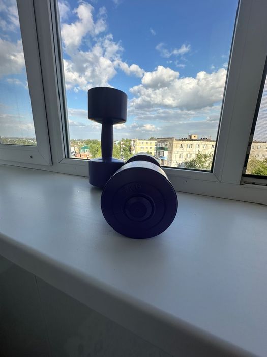 Гантели на 3 кг каждая