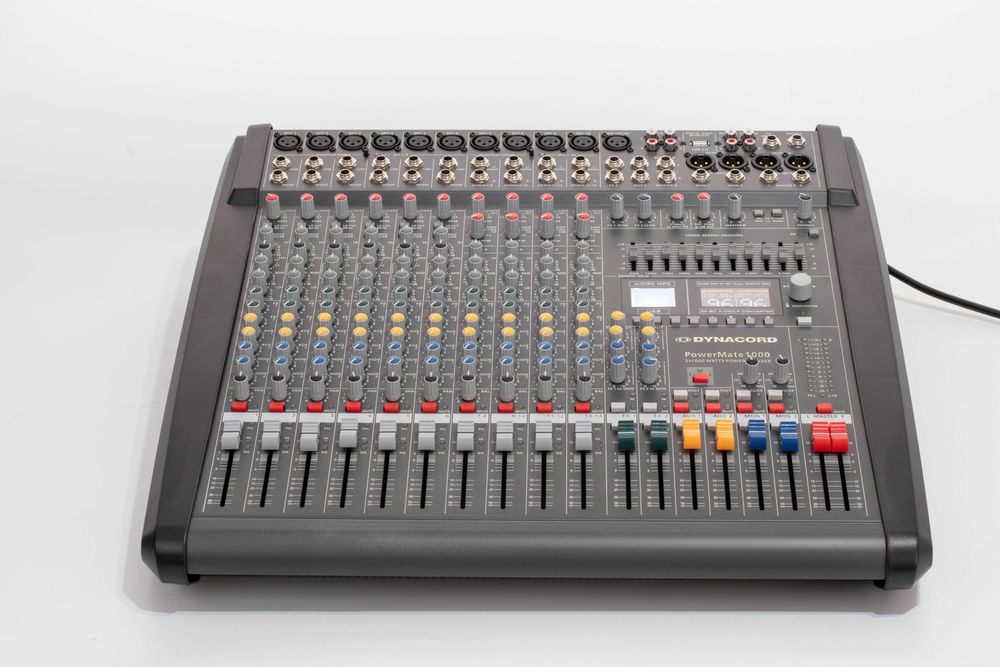 Audio mixer 12 canale 2 Х 1200W NU Dynacord 1000 3 USB Bluetooth