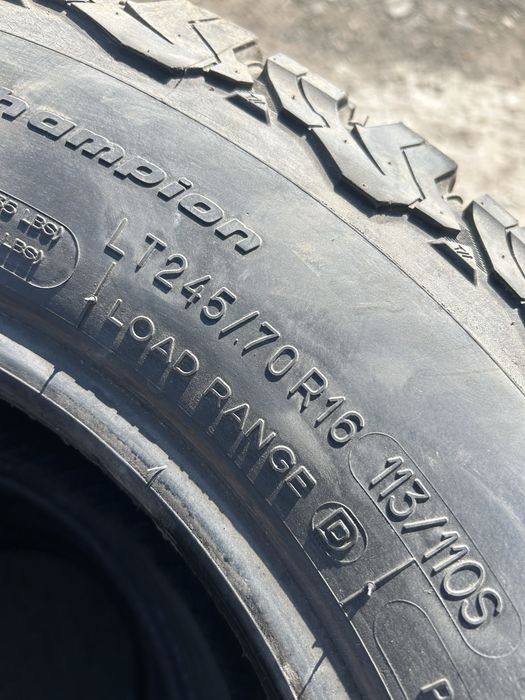 BF Goodrich All-Terrain 245/70/16