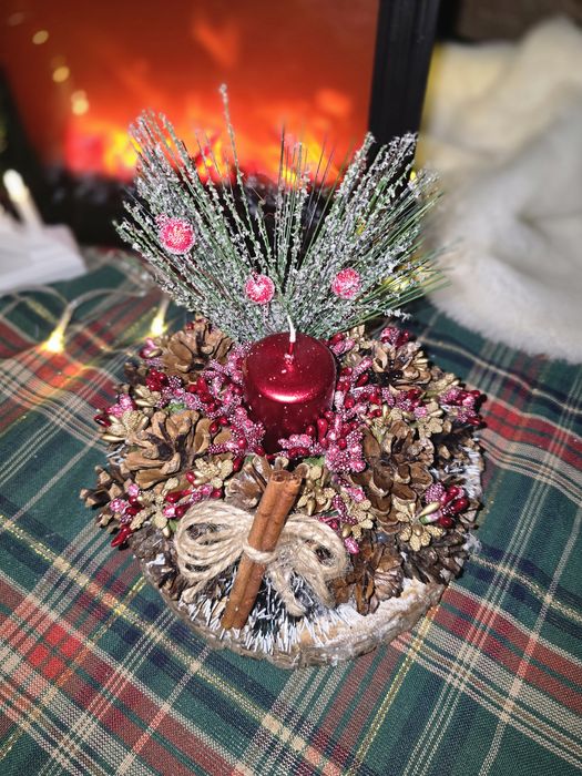 Коледни свещници