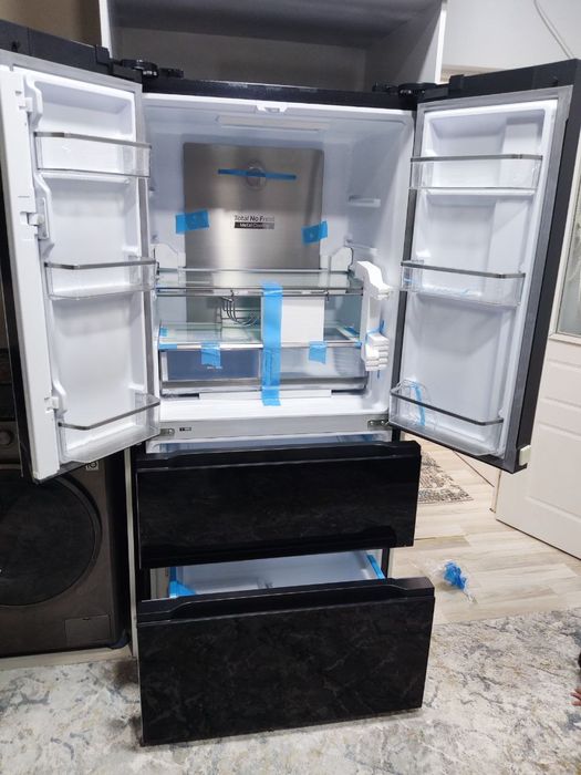 Холодильник IMMER NF510FD Black Glass